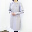 画像9: 【半額以下+クーポン+ポイントOK】グレンチェック花モチーフ付袖ニットワンピース (9)