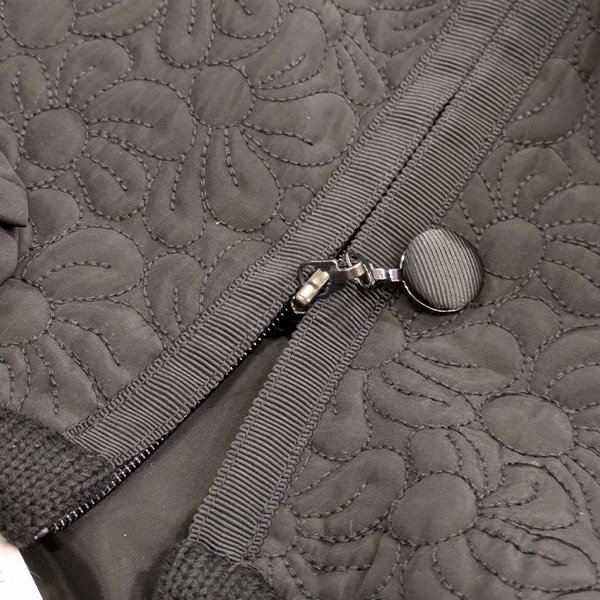 画像8: 【SuperBeauty  】キルティングニット切替ジップアップジャケット (8)