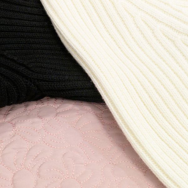 画像6: 【SuperBeauty  】キルティングニット切替ジップアップジャケット (6)