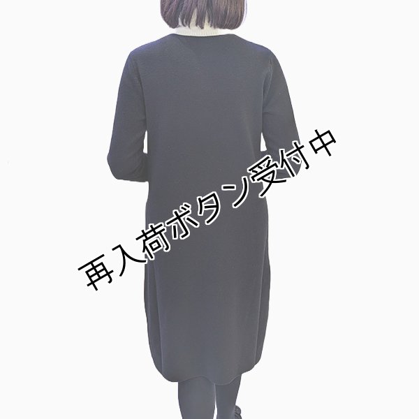 画像3: 【今週の追加 《半額以下+クーポン＋POINT！》SuperBeauty 】花モチーフタートルネックニットワンピース (3)