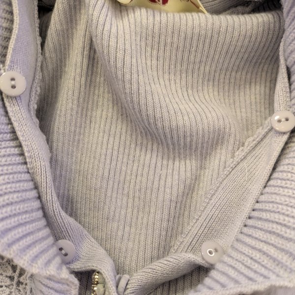 画像7: 【SuperBeauty  】ファーボールロングニットジャケット (7)