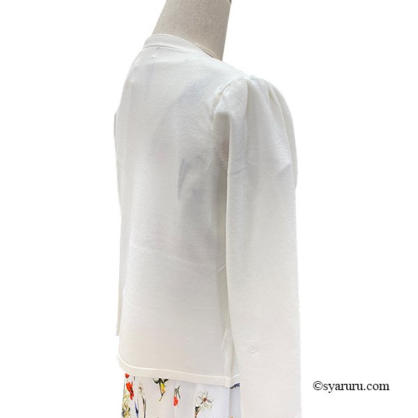 画像7: 【SuperBeauty  】★花刺繍デザインニットカーディガン (7)