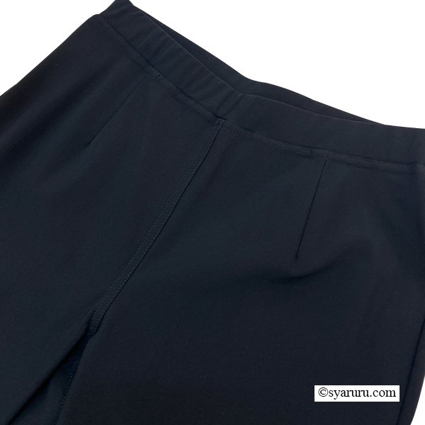 画像2: 【SuperBeauty  】裾レースハイテンション素材パンツ (2)