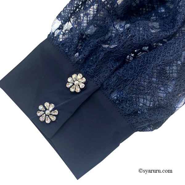 画像13: 【SuperBeauty  】★レース切替スプリングコート (13)