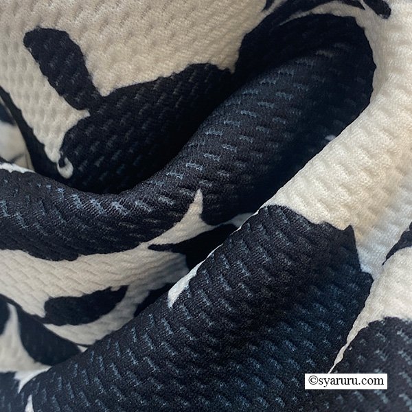 画像12: 【SuperBeauty  】モノトーン花プリントノースリーブワンピース (12)