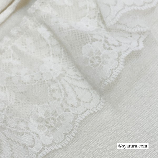 画像7: 【SuperBeauty  】★前立てレースフリルデザインニットカーディガン (7)