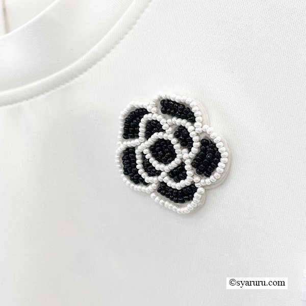 画像5: 【SuperBeauty  】★袖異素材使いダンボールニット素材ワンピース (5)