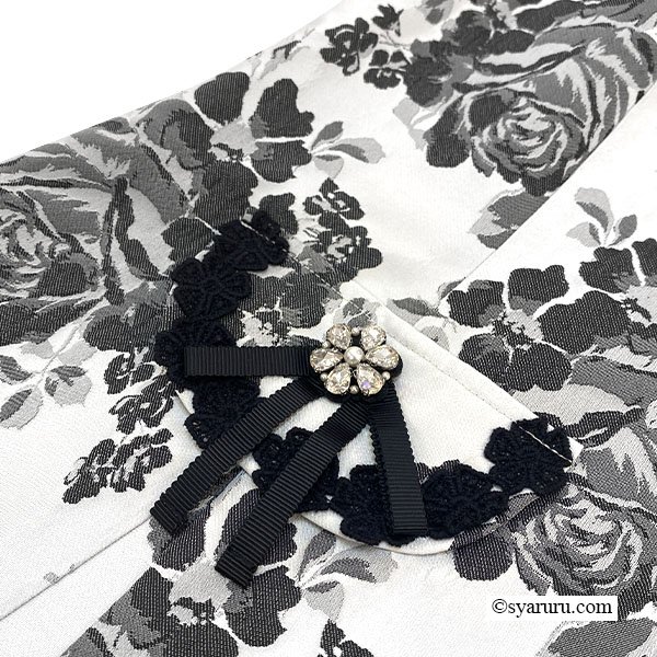 画像3: 【SuperBeauty 半額以下！】★ジャガード素材ワンピース2516003 (3)