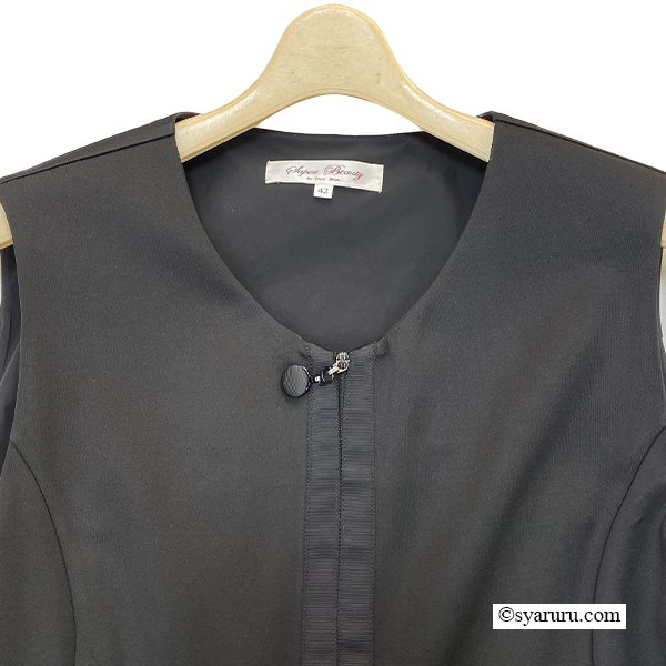 画像7: 【SuperBeauty  】★ショートジャケットロングワンピースツインセット (7)