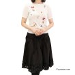 画像2: 【2025 春夏新作 SuperBeauty 】★花刺繍デザイン半袖セーター (2)