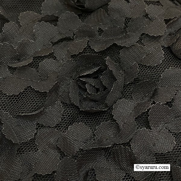 画像12: 【SuperBeauty 半額以下！】裾異素材切替のタフタ素材スカート (12)