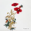 画像7: 【2025 春夏新作 SuperBeauty 】★花刺繍デザイン半袖セーター (7)