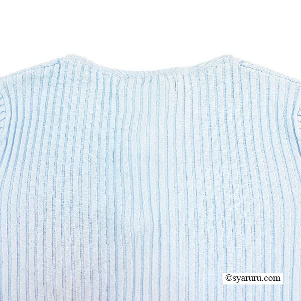 画像8: 【SALE除外品≪クーポン＆ポイントのみ≫SuperBeauty 】★裾フリルリブ編みカーディガン (8)