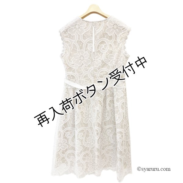 画像4: 【SuperBeauty  】レース素材ノースリーブワンピース (4)