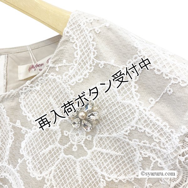 画像5: 【SuperBeauty  】レース素材ノースリーブワンピース (5)