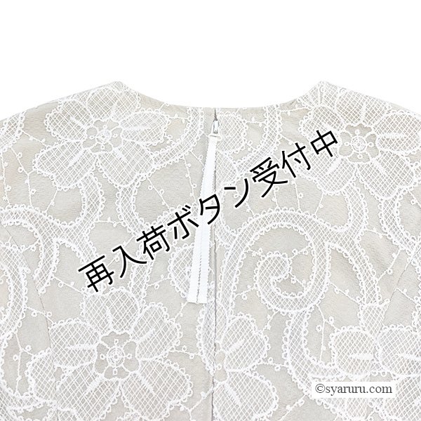 画像6: 【SuperBeauty  】レース素材ノースリーブワンピース (6)