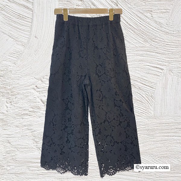 画像2: 【SALE除外品≪クーポン＆ポイントのみ≫SuperBeauty 】レース素材パンツ (2)