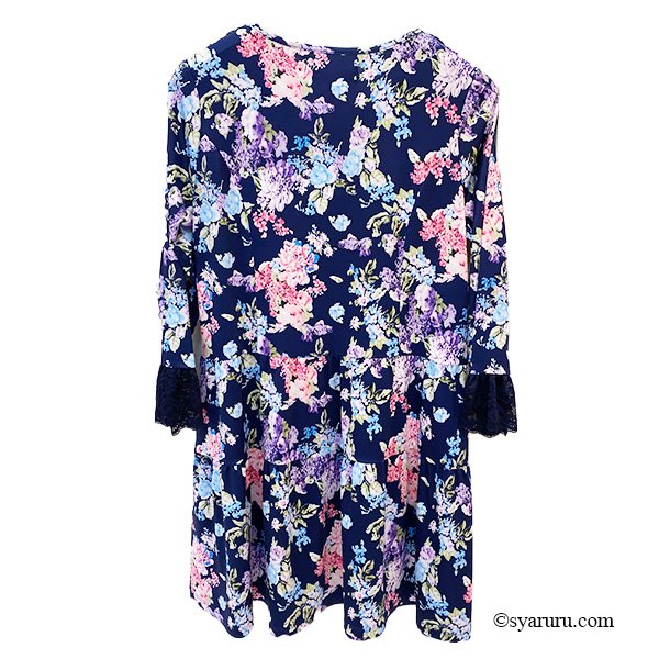 画像6: 【SuperBeauty  】★多色花プリントチュニック《送料220円代引は通常送料》 (6)