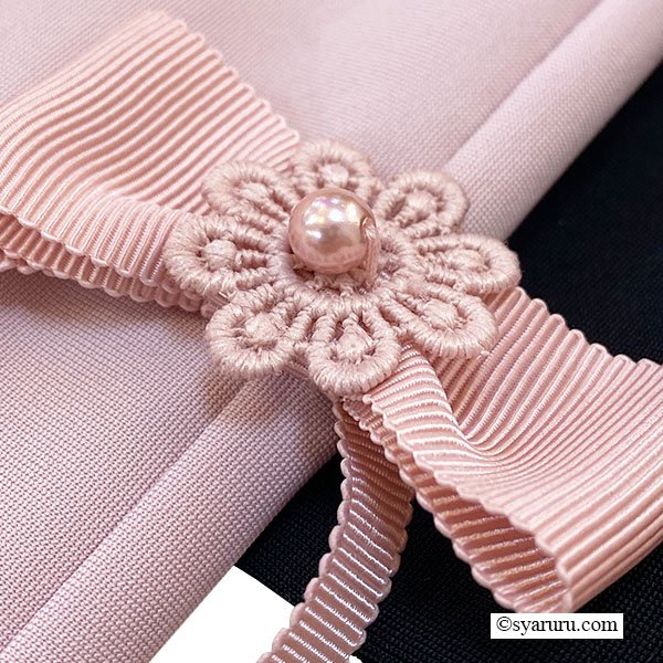 画像7: 【SuperBeauty  】サイドリボンモチーフ付ハイテンション素材パンツ《送料220円代引は通常送料》 (7)