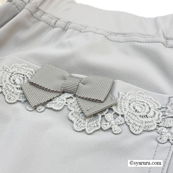 画像11: 【SuperBeauty  】サイドレーステープ使いワイド系パンツ (11)