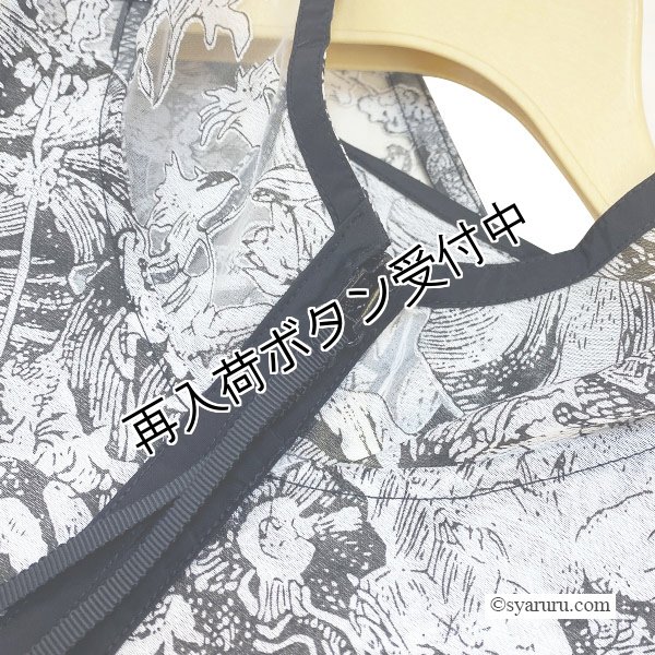 画像8: 【SuperBeauty  】オパール加工オーガンジー素材ショートパーカー (8)