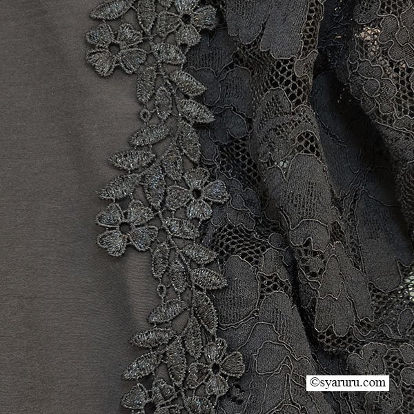 画像13: 【SuperBeauty  】袖レース使いワンピース (13)