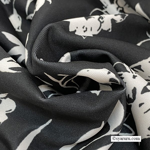 画像5: 【SuperBeauty  】モノトーン花プリントパンツ《送料220円代引は通常送料》 (5)