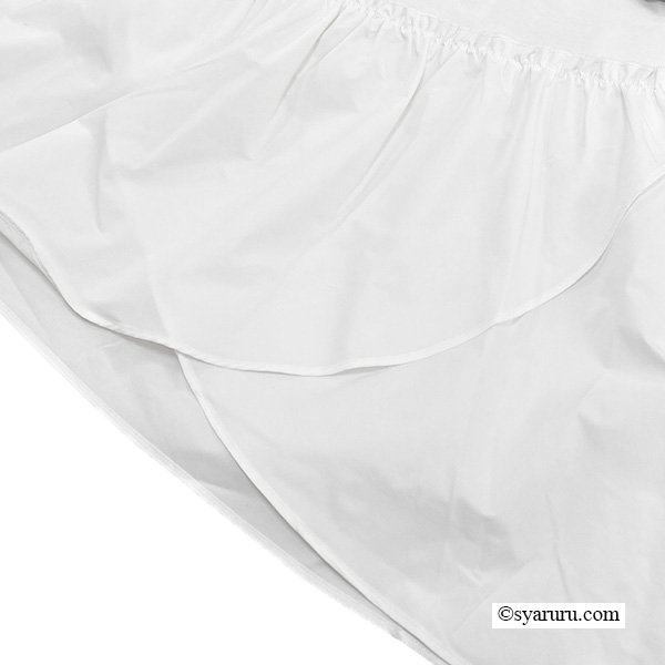 画像7: 【SuperBeauty  】袖ギンガムチェック柄胸元花デザインチュニックTシャツ《送料220円代引は通常送料》 (7)