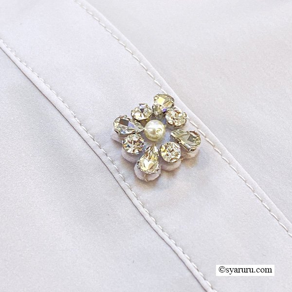 画像10: 【SuperBeauty  】袖リボン前あきロングブラウス (10)