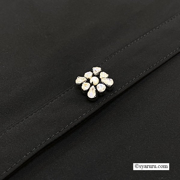 画像12: 【SuperBeauty  】袖リボン前あきロングブラウス (12)