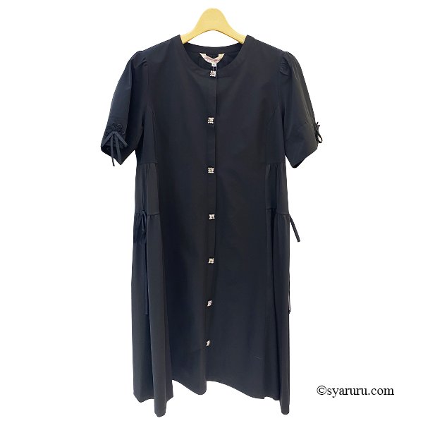 画像5: 【SuperBeauty  】袖リボン前あきロングブラウス (5)