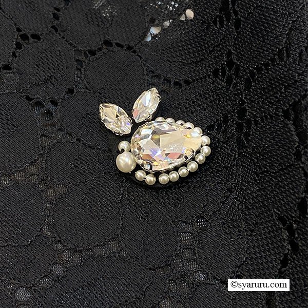 画像9: 【SuperBeauty  】後ろストライプ柄レース半袖ブラウス《送料220円代引は通常送料》 (9)