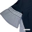 画像6: 【2025 春夏新作 SuperBeauty 】☆ストライプ柄切替チュニックTシャツ (6)