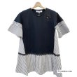 画像3: 【2025 春夏新作 SuperBeauty 】☆ストライプ柄切替チュニックTシャツ (3)
