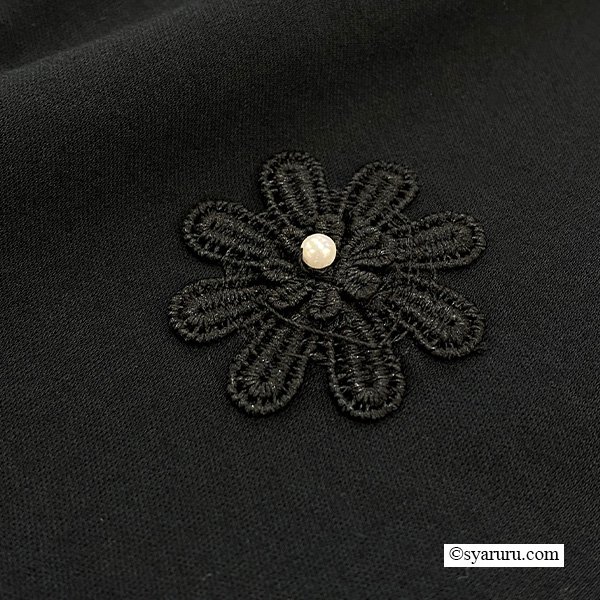 画像8: 【SuperBeauty 半額以下！】胸元モチーフ付きロングTシャツ《送料220円代引は通常送料》 (8)