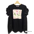 画像4: 【2025 春夏新作 SuperBeauty 】☆胸元バラプリントロングTシャツ (4)
