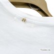 画像8: 【夏のセール 30%OFF+クーポン+ポイント 】リボンレースデザインロングTシャツ (8)