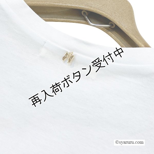 画像8: 【今週の追加 《半額以下+クーポン＋POINT！》SuperBeauty 】リボンレースデザインロングTシャツ《送料220円代引は通常送料》 (8)