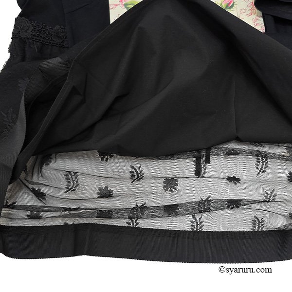 画像11: 【SuperBeauty  】胸元バラプリントロングTシャツ《送料220円代引は通常送料》 (11)