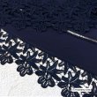 画像9: 【夏のセール 30%OFF+クーポン+ポイント 】胸元花モチーフ付裾レース半袖ワンピース (9)