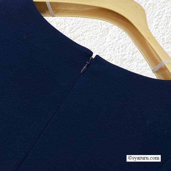 画像6: 【SuperBeauty  】胸元花モチーフ付裾レース半袖ワンピース (6)