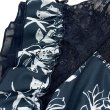 画像8: 【2025 春夏新作 SuperBeauty 】☆レース切替モノトーン花プリントワンピース (8)