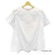 画像5: 【2025 春夏新作 SuperBeauty 】☆花モチーフ付袖レース切替チュニックTシャツ (5)