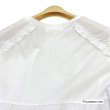 画像8: 【2025 春夏新作 SuperBeauty 】☆花モチーフ付袖レース切替チュニックTシャツ (8)