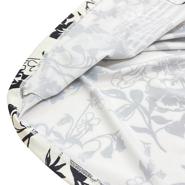 画像10: 【SuperBeauty  】レース切替モノトーン花プリントワンピース (10)