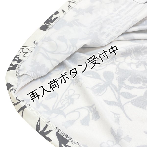 画像10: 【今週の追加 《半額以下+クーポン＋POINT！》SuperBeauty 】レース切替モノトーン花プリントワンピース (10)
