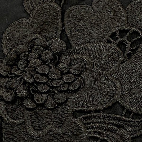 画像13: 【SuperBeauty 半額以下！】花モチーフ付袖レース切替チュニックTシャツ《送料220円代引は通常送料》 (13)