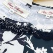画像7: 【2025 春夏新作 SuperBeauty 】☆モノトーン花プリント袖レースワンピース (7)