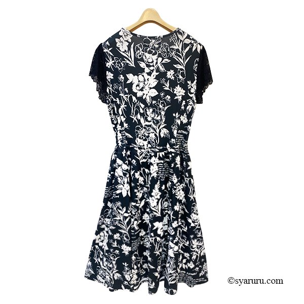 スーパービューティー♡完売！袖レース使いワンピース 半額】スーパービューティー ワンピース 2023年春夏 袖レース