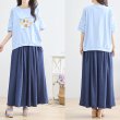 画像10: 【あわせて買うと便利】バッグ柄プリント刺繍レーススリーブTシャツ (10)